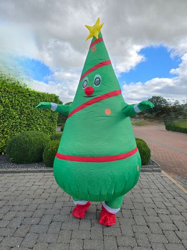 Weihnachtsbaum Kostüm Aufblasbar mieten Hameln