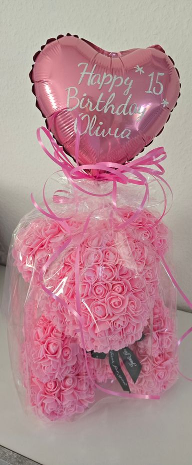 SchaumrosenteddybärGeburtstagsgeschenkEvent-Shop-Hameln