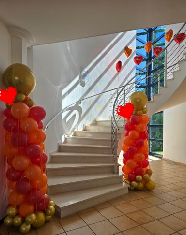BallonsäulenFirmeneventEmpfangsballondekoEventShopHameln