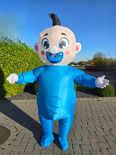 Riesen Baby Kostüm Aufblasbar Mieten Hameln Walking Act